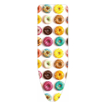 Доска гладильная 122х34.5 см, подст д/ут, рукав, розет, удл 2.2 м, Nika, Н3, в асс