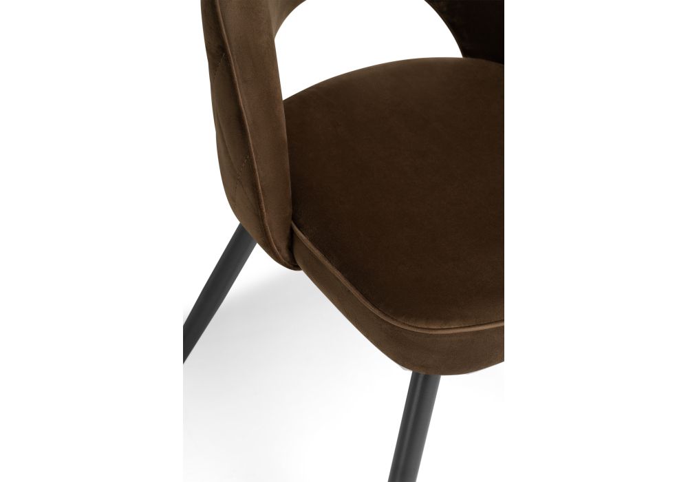 Стул на металлокаркасе Клэйн MR-7 / черный