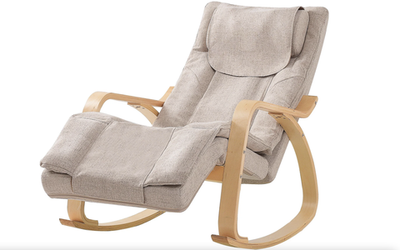 Массажное кресло-качалка DomTime бежевый