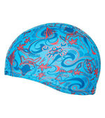 Шапочка для плавания лайкровая детская Speedo Sea Squad Polyester Cap