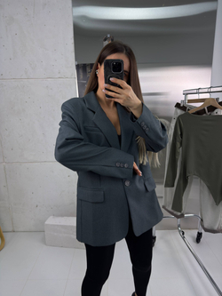 Блейзер женский арт. 1106 цвет "серый"