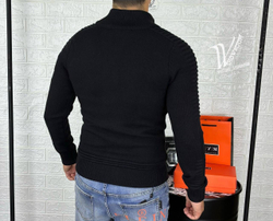 Кофта на молнии Philipp Plein из теплой шерсти