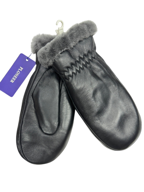 Перчатки. Женские. Материал верха: Кожаные люкс качества. Подклад: Мутон. В упаковке 5 шт.