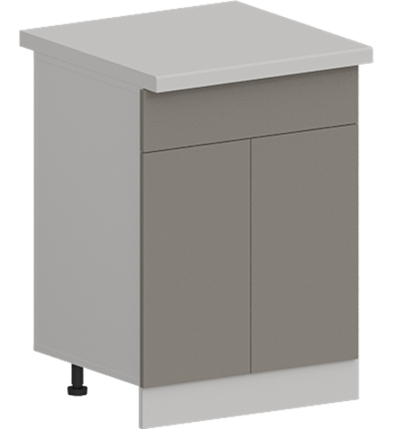 Кухня Модуль ШН1Я 601 Ликата / Теплый серый