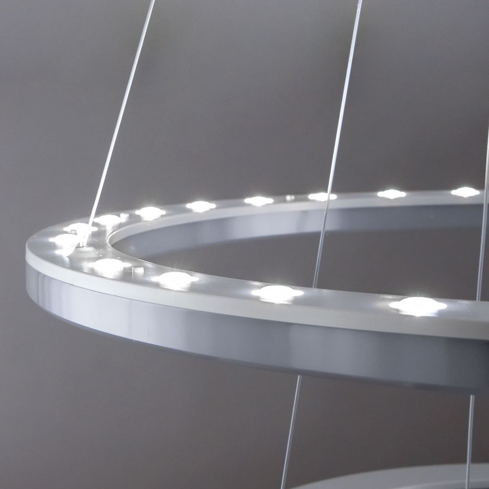 Citilux Электрон Смарт CL710A104S Умная люстра подвесная Белая