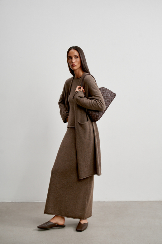 Юбка ISABEL, шоколадный