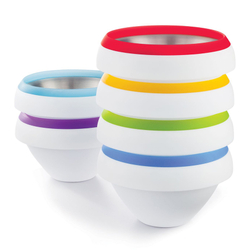 Мороженица ice cream maker голубая
