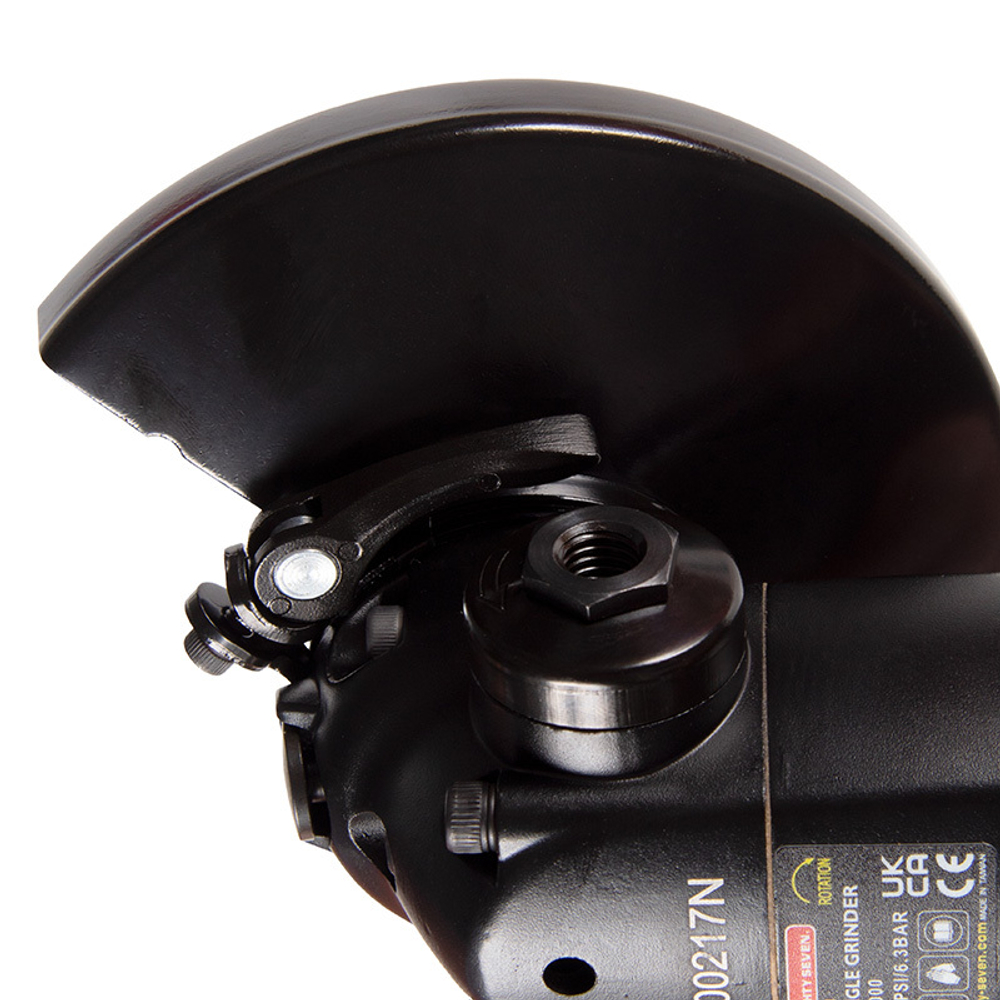 MIGHTY SEVEN (QB-7215M) Шлифмашина угловая (УШМ), 125 мм, 11000 об/мин, пневматическая