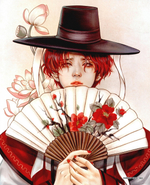 Boy's Love Letter. Coloring Book