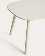 Комплект садовой мебели Zuara алюминия цвета экрю и коричневой веревки