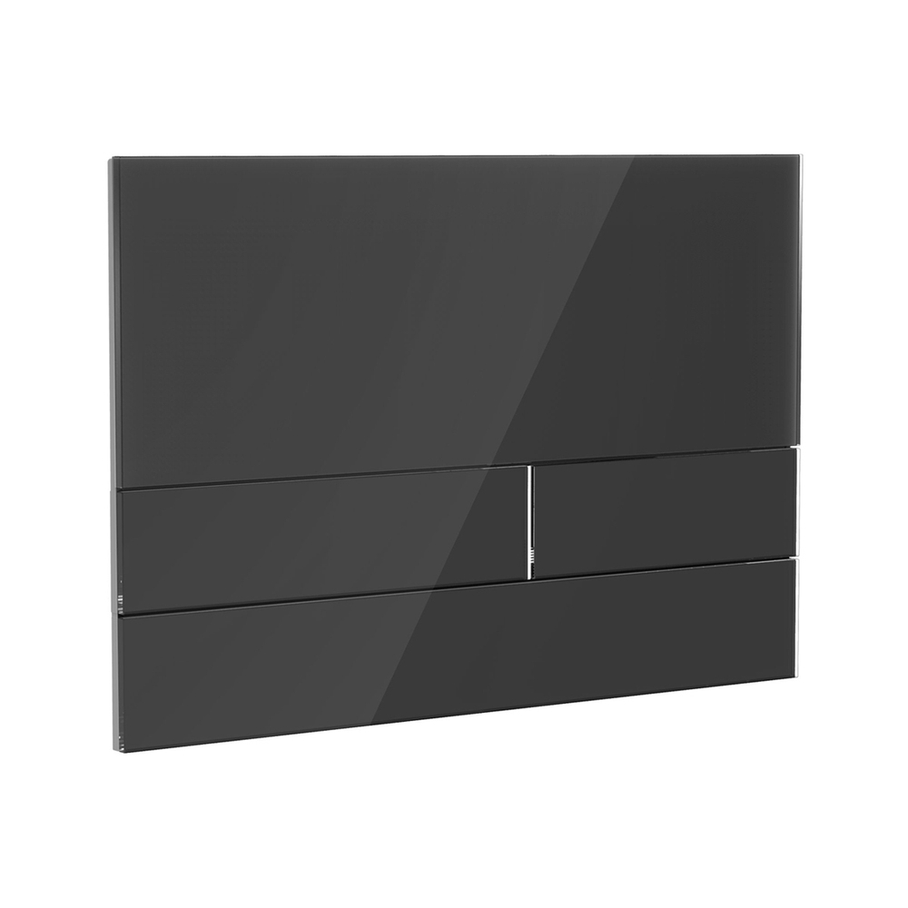 Панель смыва TECEspring Square черный (акрил)