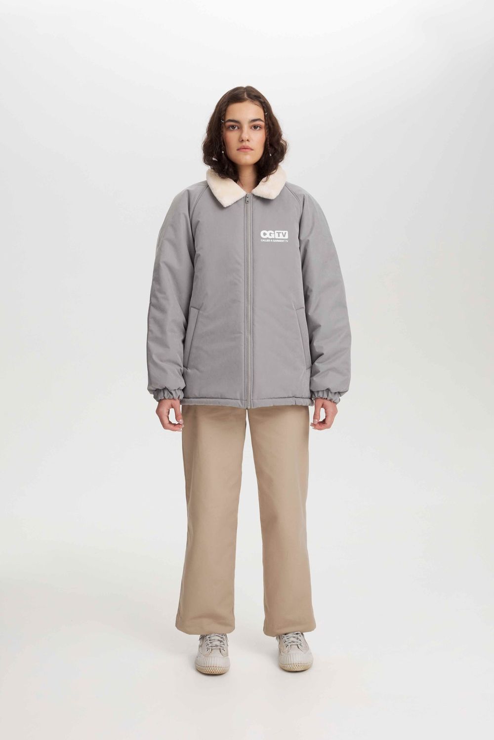 Куртка Зимняя Called a Garment Sheriff Jacket Vol.2 Серая