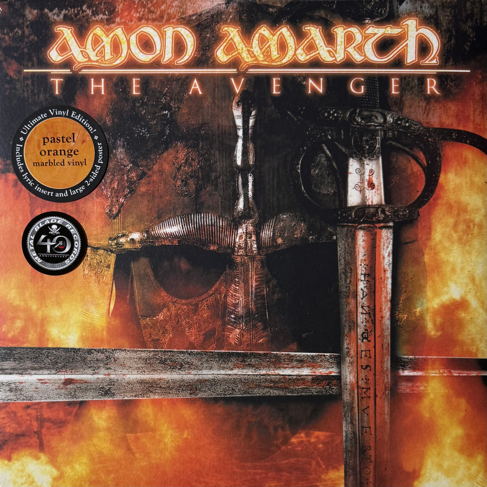 Amon Amarth ‎– The Avenger (Европа 2022г.) Orange