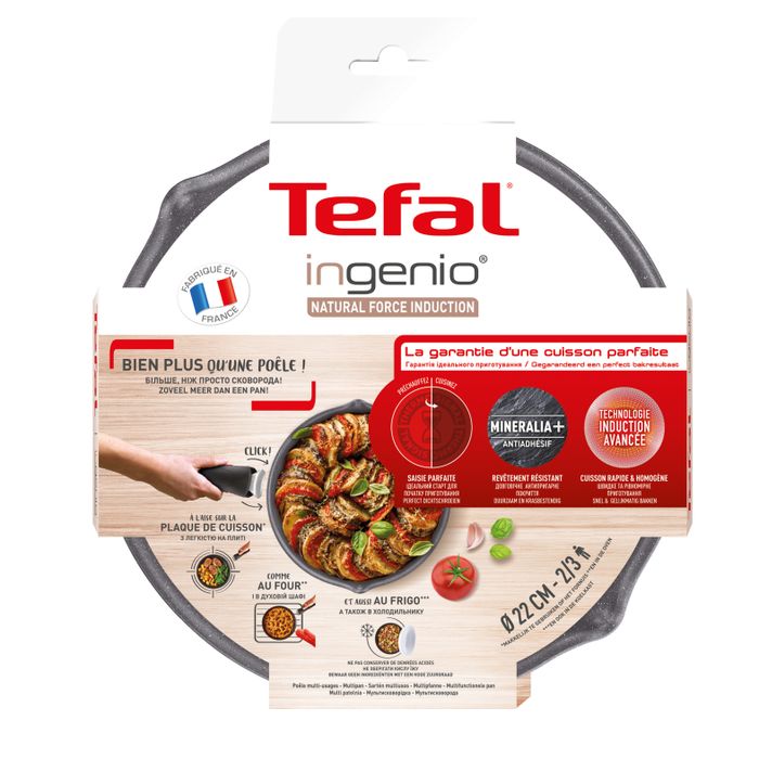 Мультисковорода Tefal Ingenio Natural Force 22 см L3968302
