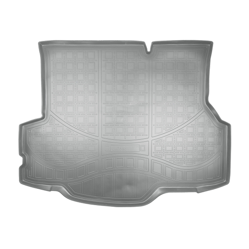 Коврик в багажник Norplast/Unidec для Ford Fiesta в кузове JA8 SD (2012-) Серый, полиуретан, арт.NPA00-T22-210-G