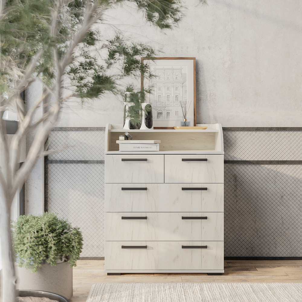 Комод Стандарт 1, пять ящиков, 80 см