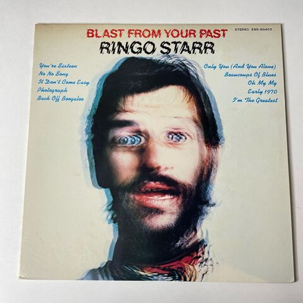 Винтажная виниловая пластинка LP Ringo Starr Blast From Your Past (Japan 1976) (No Obi) Back Off Boogaloo