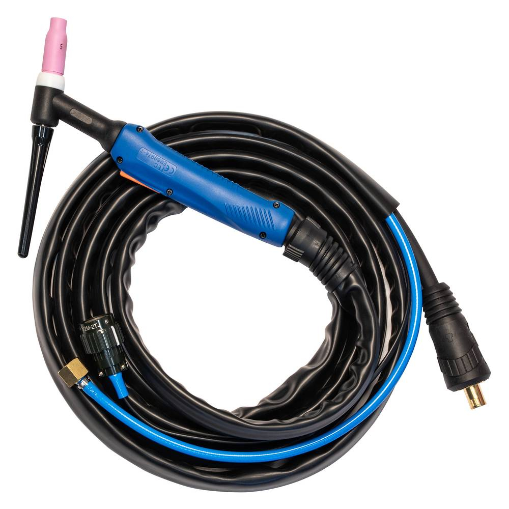 Горелка TIG 26 S (SUPER TORCH) 350A(35%) 50MMQ ,2pin, газ б/р, 4m 40169