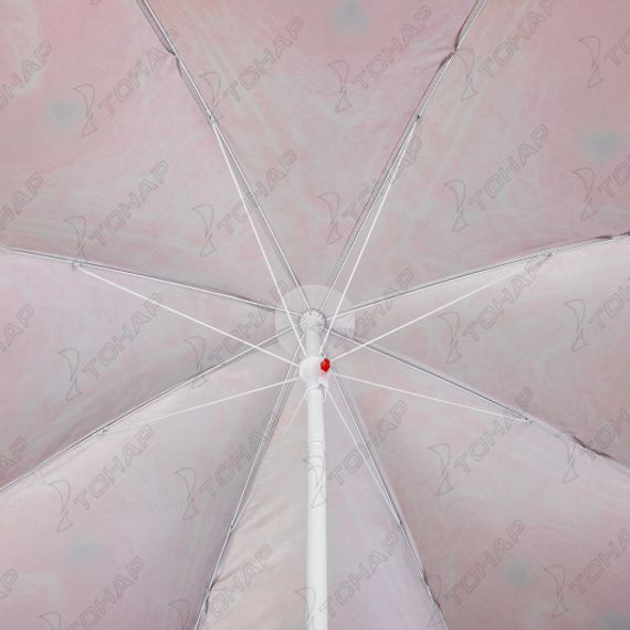 Зонт пляжный d 1,8м с наклоном Арбуз (19/22/170Т) NA-BU1907-180-W NISUS