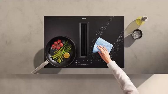 Варочная панель с вытяжкой Miele KMDA 7876 FL-A 125 Gala Ed