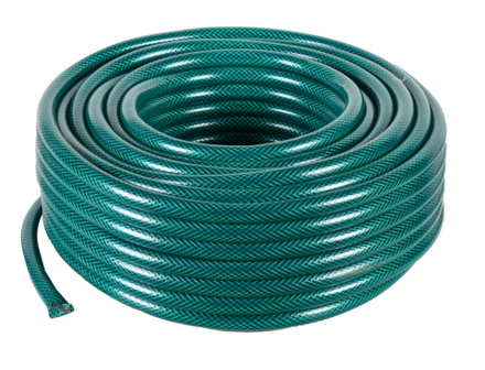 Шланг поливочный ПВХ, трёхслойный армированный 3/4, 50м Вихрь