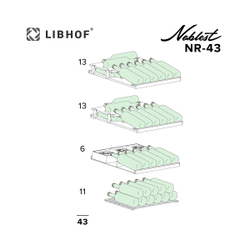 Винный шкаф Libhof NR-43 black