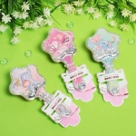 Расческа массажная «Baby House Mila», микс 4 вида Слоники, 17*8,5см