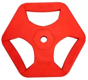 Диск обрез. Starfit BB-205 10кг d26мм с хватами
