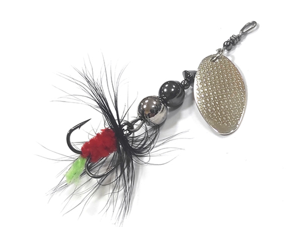 Вращающаяся блесна Hitfish Pro Series Lotus Long №1 (6гр)