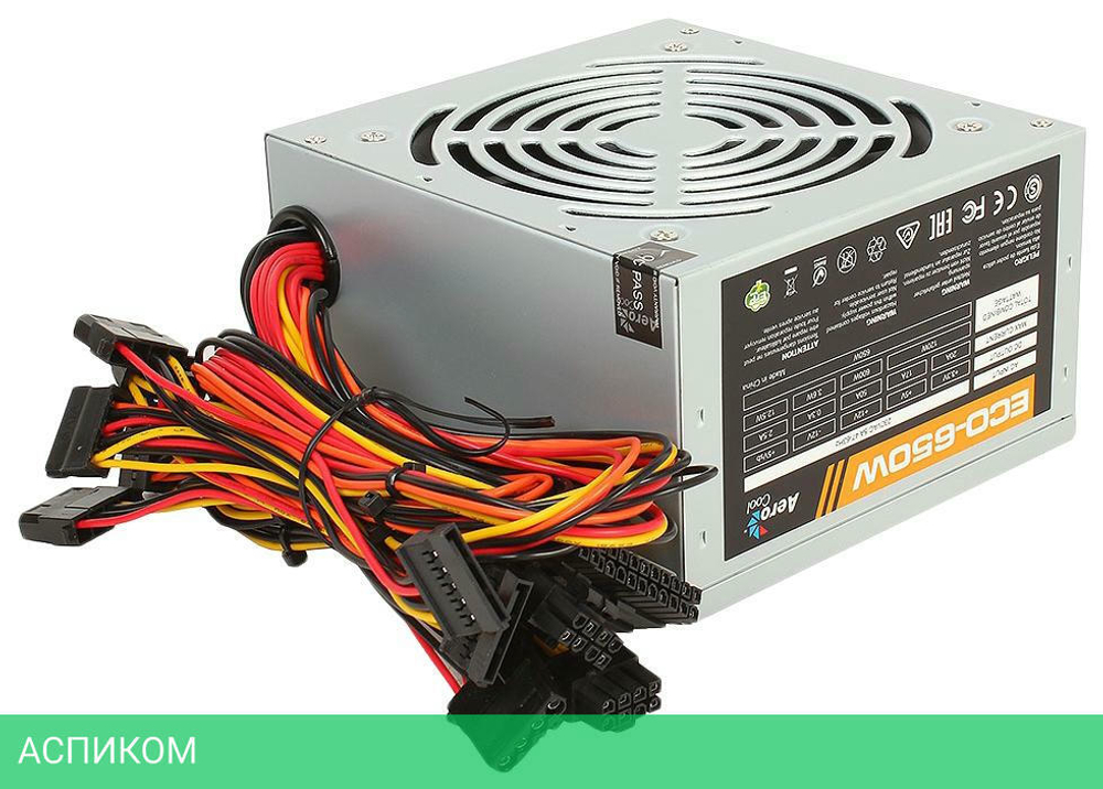 Блок питания AeroCool ECO-650W