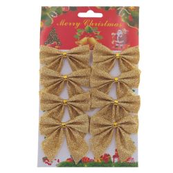 GAEM Набор из 8шт Изделие декоративное "Бант", L14 W2 H20 см, 3 в.