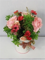 Композиция из искусственных растений "Прованские травы"