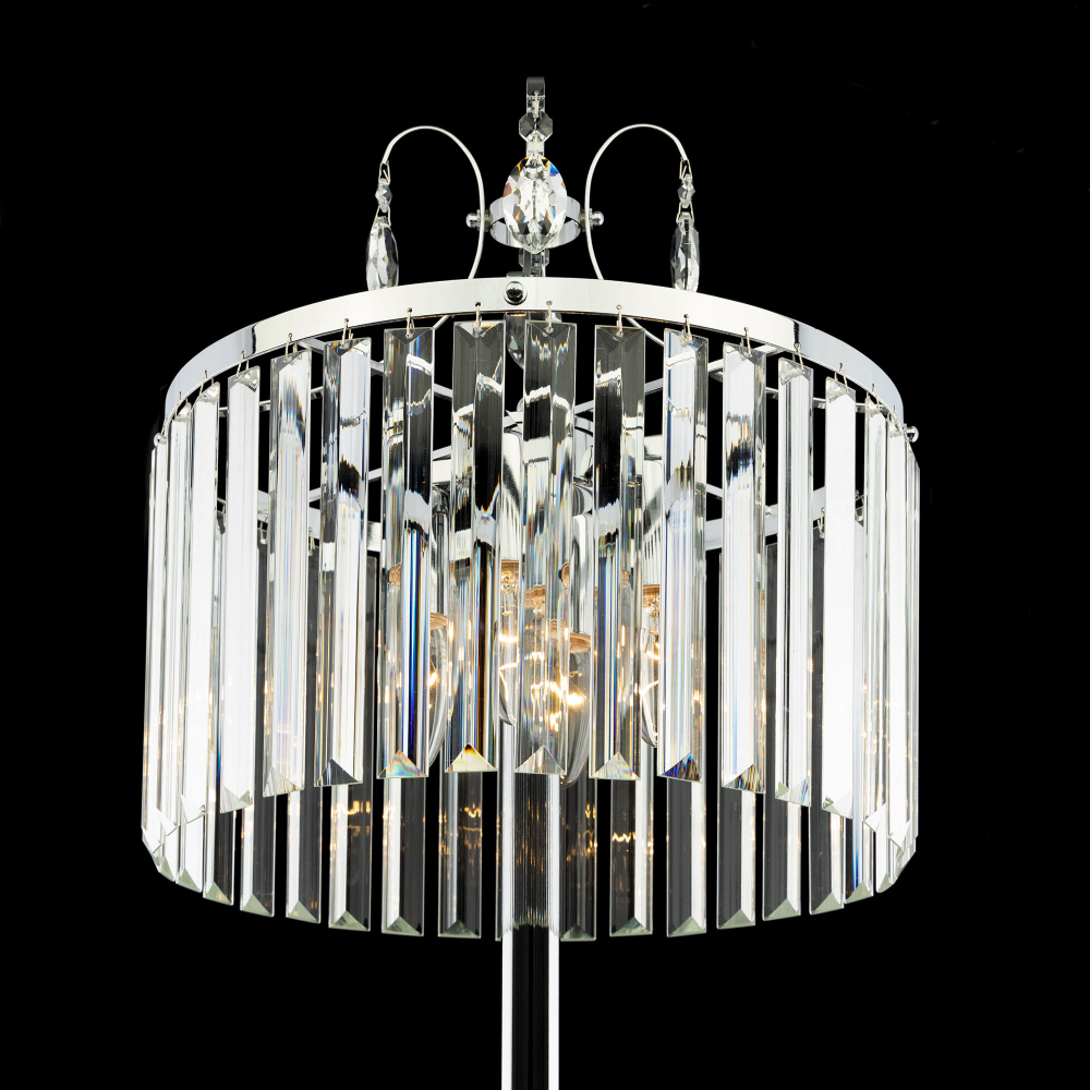 Citilux Инга CL335941 Торшер хрустальный Хром