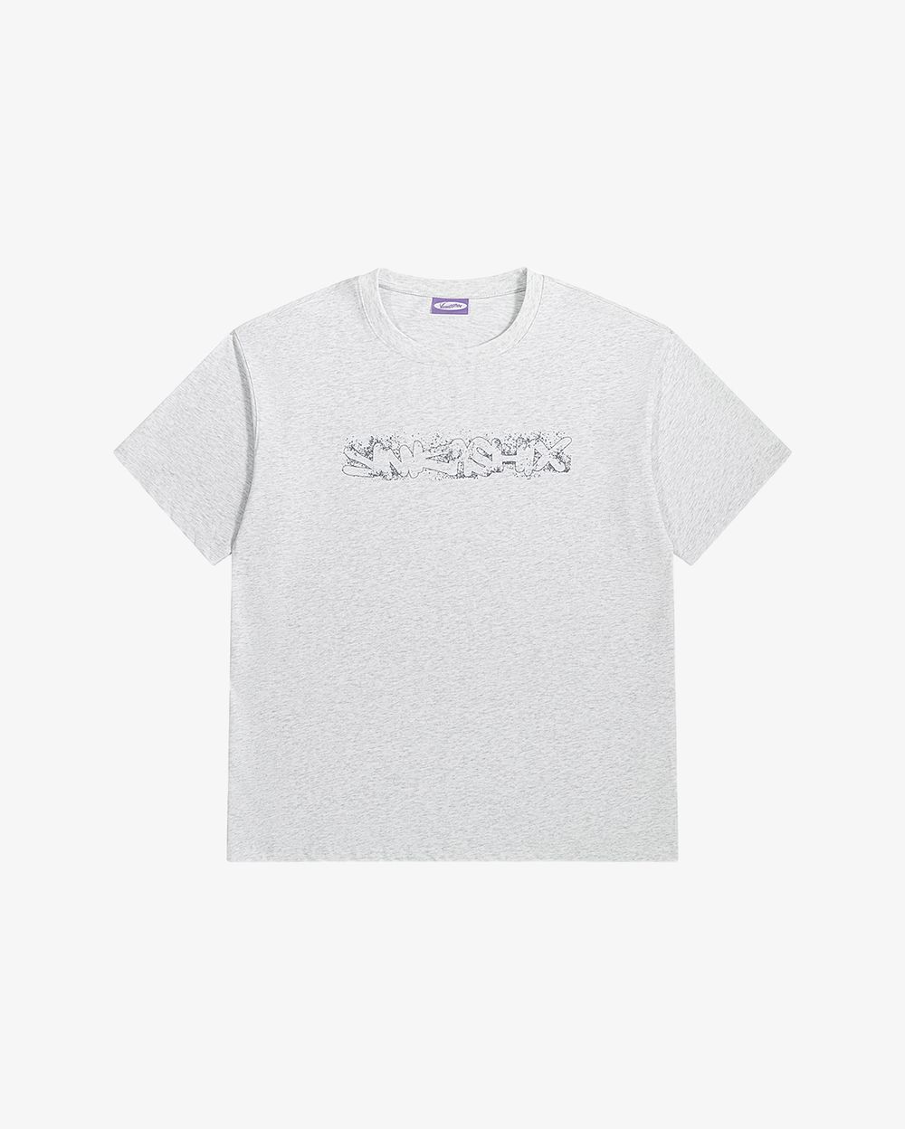 Футболка Ymkashix Sprayed logo меланж