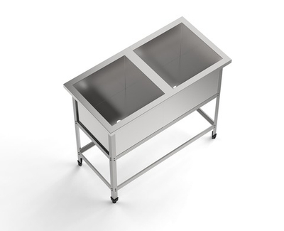 Ванна Моечная Gpsteel Стандарт Вм-2 1180/600/850 С (Вм-2/500)