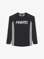 Лонгслив MANTO LOGOTYPE чёрный