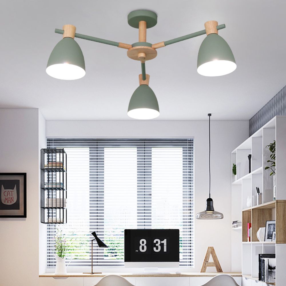 Потолочная Люстра Folke 6 Gray By Imperiumloft