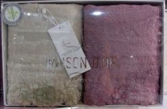 Набор полотенец  LAURETTE - ЛАУРЕТТЕ 2пр 50х100 Maison Dor (Турция)