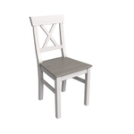 Стул «Форест» белый воск/антрацит