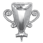Шар Фольгированный Кубок серебряный (Серебряный)