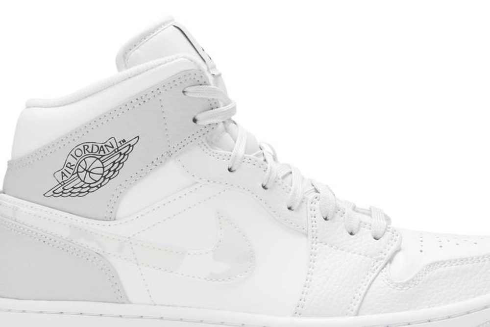 Кроссовки Jordan Air Jordan 1 Mid "Grey Camo" Dior