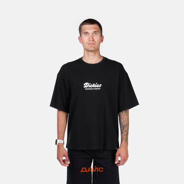 Футболка мужская Dickies Lewistown Embro артикул:DK0A4Z94BLK1 - купить в магазине Дайс