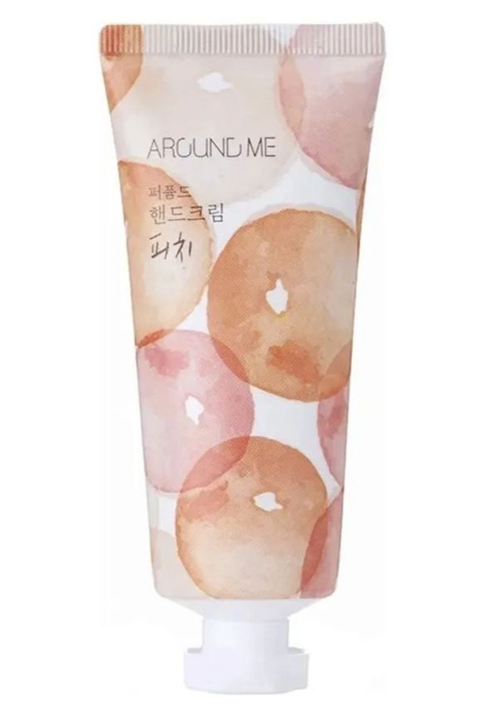 Крем для рук с экстрактом персика AROUND ME Perfumed Hand Cream Peach 60 гр