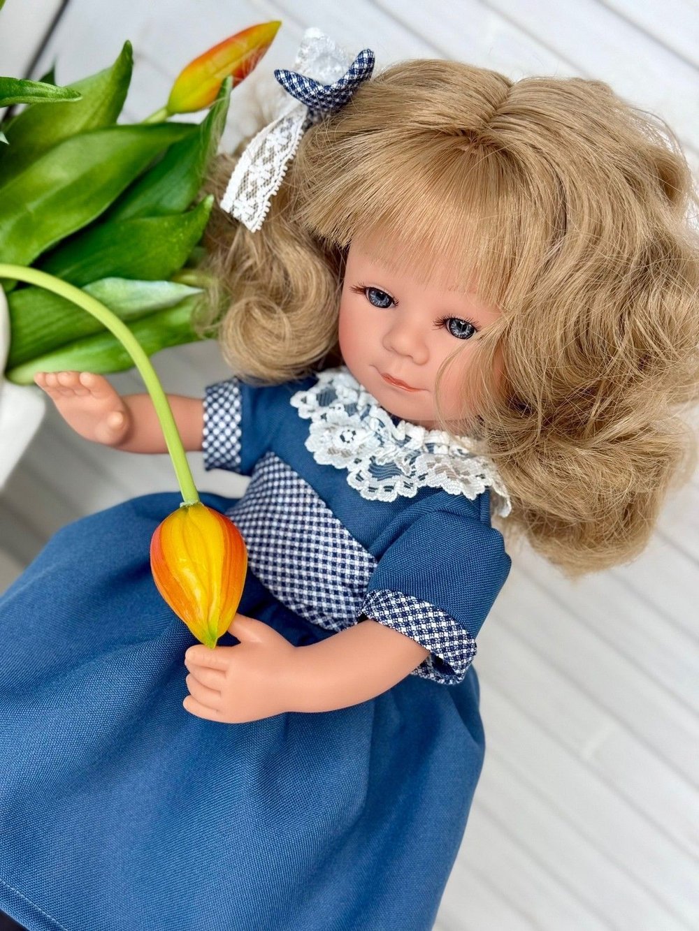 Кукла D Nenes виниловая 34см Marieta (022230)