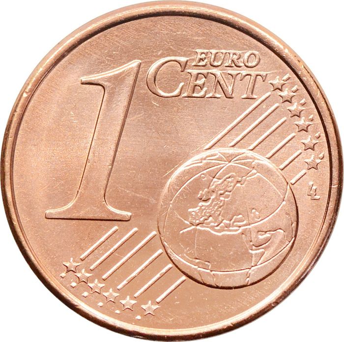 1 евроцент 2011 Греция (1 euro cent)