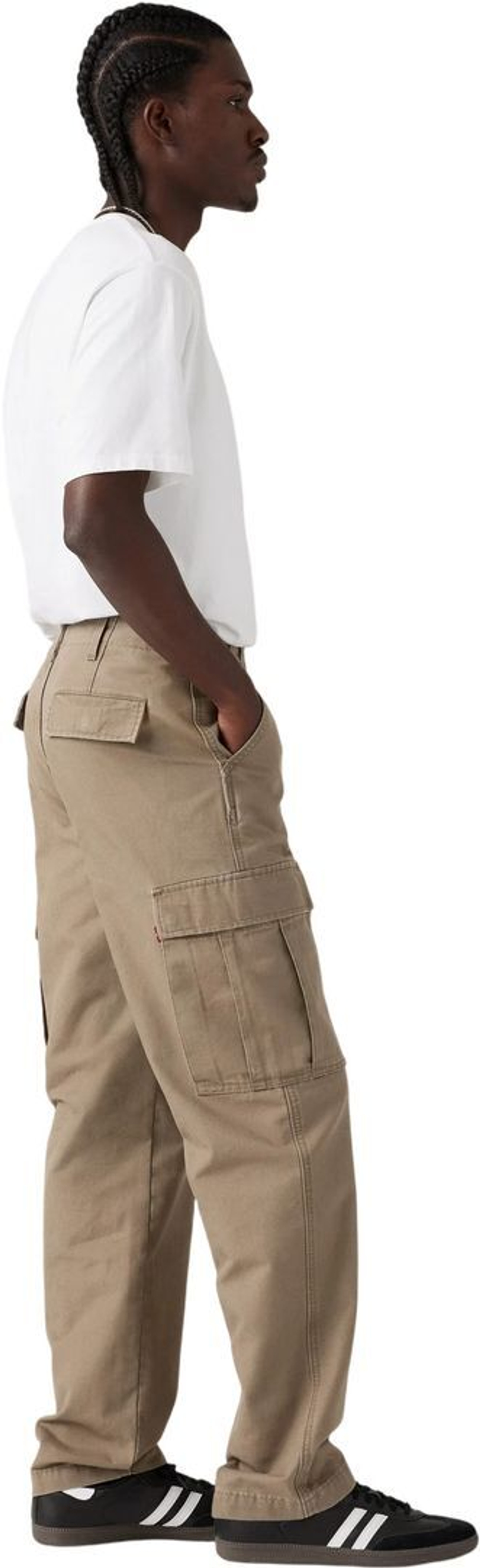 Джинсы Levis XX CARGO STRAIGHT NEUTRALS зеленый