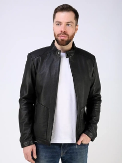 Кожаная куртка демисезонная
