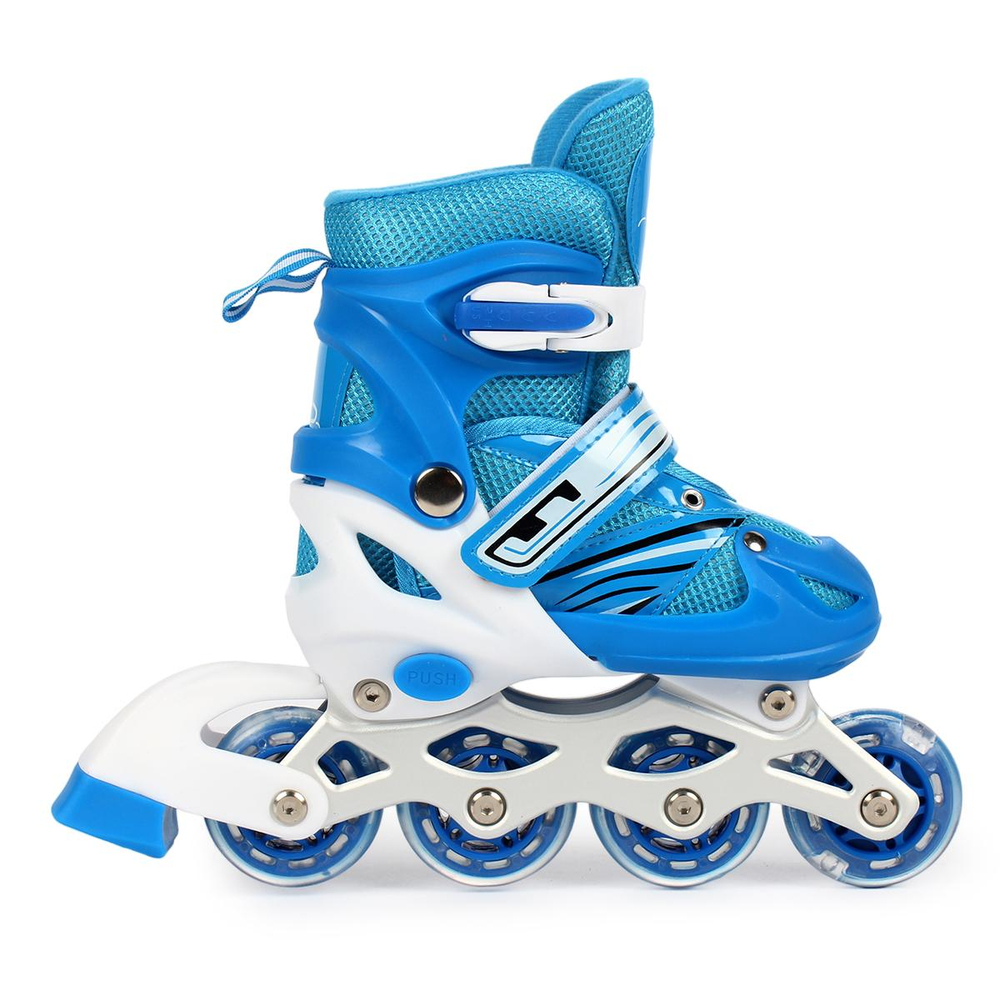 Ролики, PVC колесо со светом (только 1), р-р 31-34, с-30911