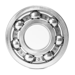 Подшипник шариковый радиальный однорядный открытый с проточкой на наружном кольце, 60х150х35 мм (вал вторичный КПП КамАЗ)