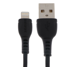 Кабель iPhone Lightning BOROFONE BX51 1м, 2.4A.   черный
